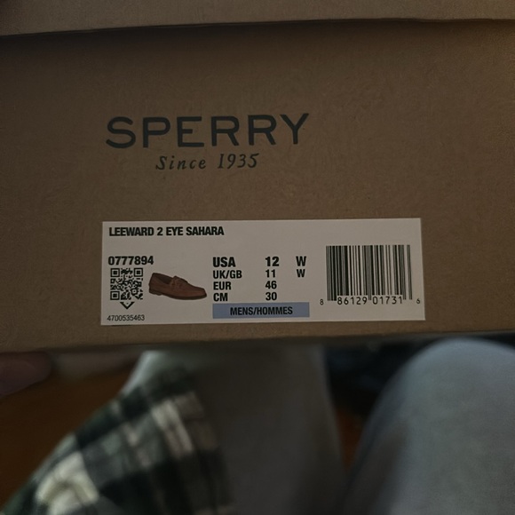 Men’s Sperry Boat Shoe Size 12 - Picture 3 of 3